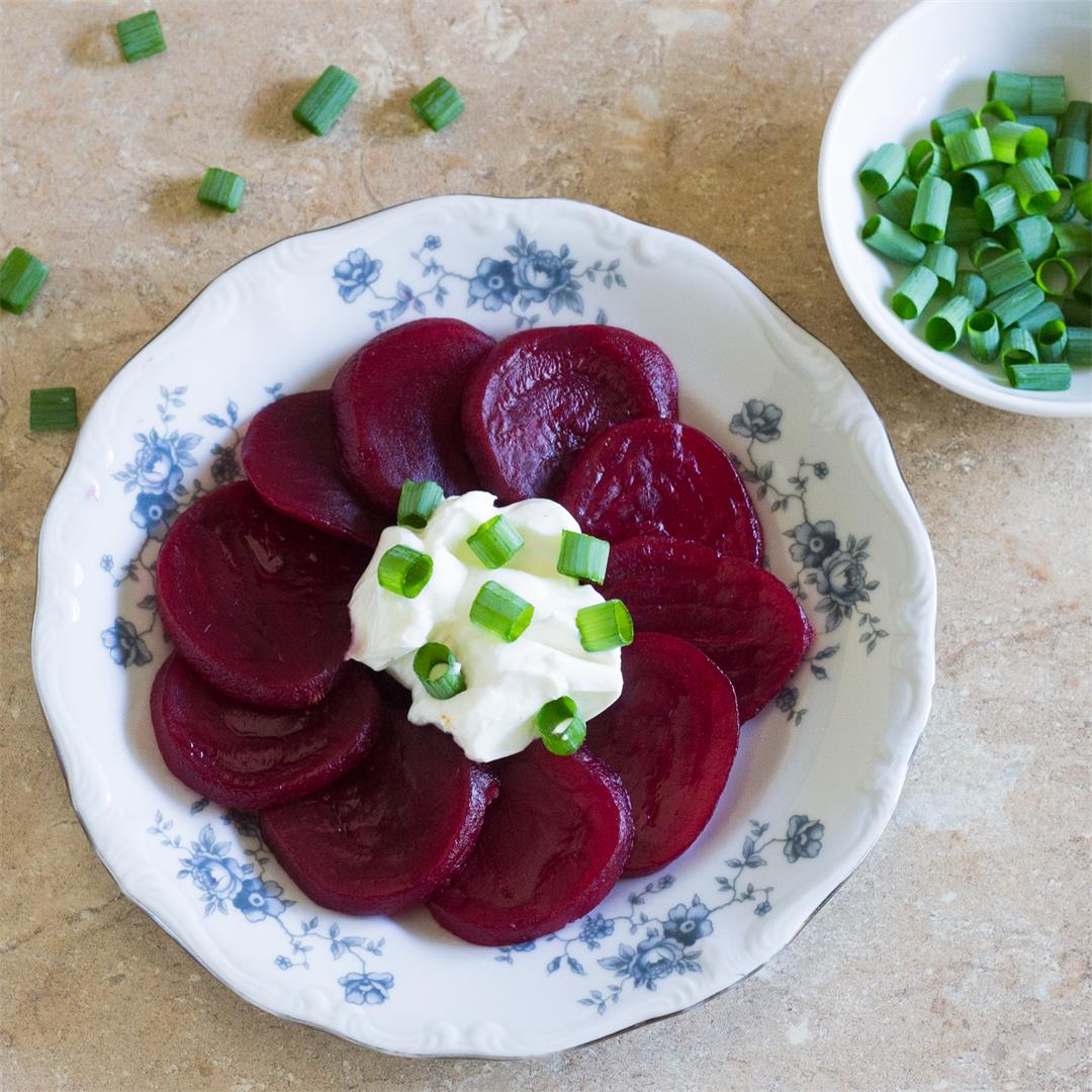 Pickled Beets taste just as good as home canned from the garden