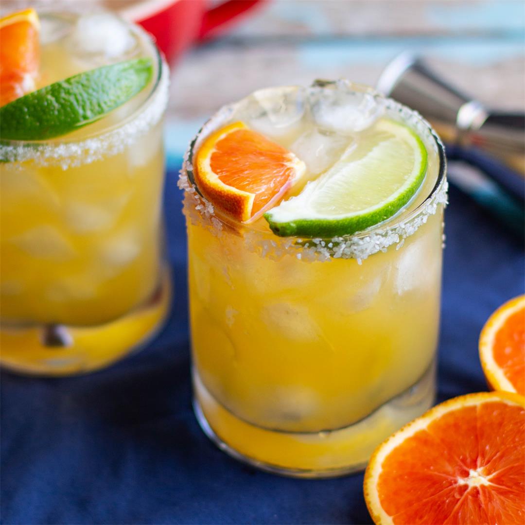 Cara Cara Orange Margaritas