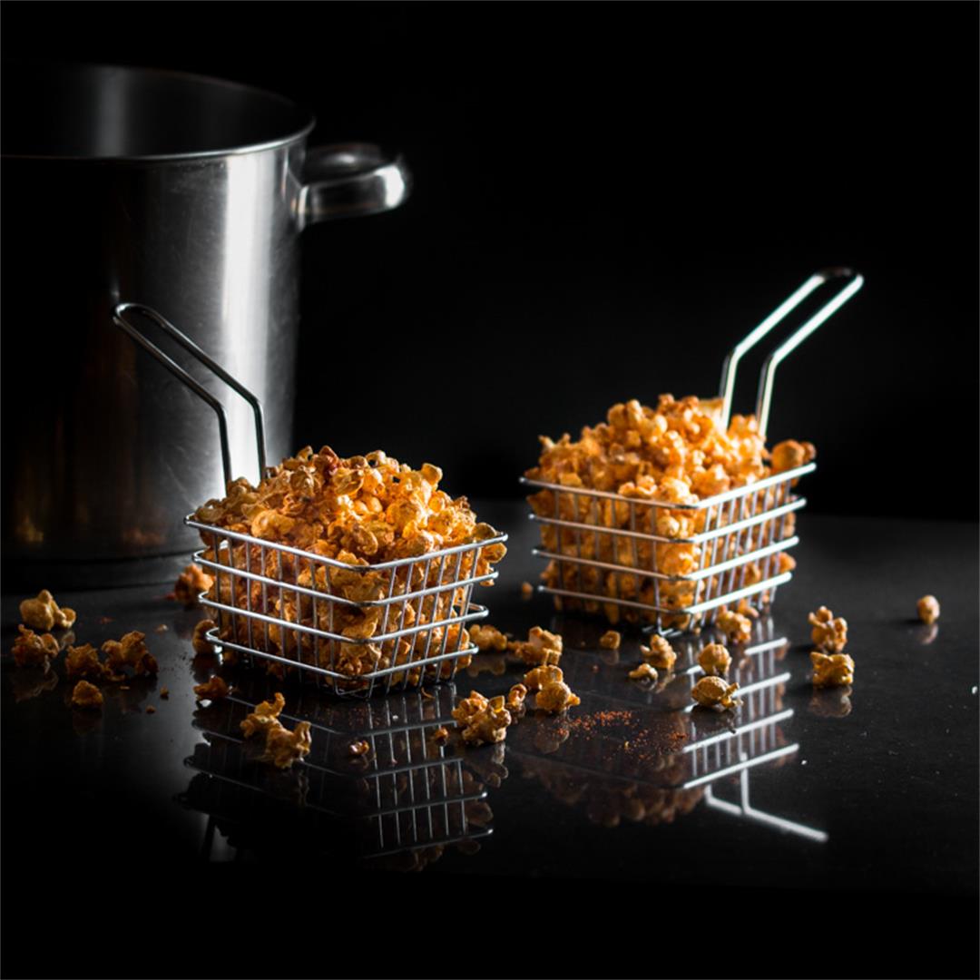 Spiced Stovetop Popcorn