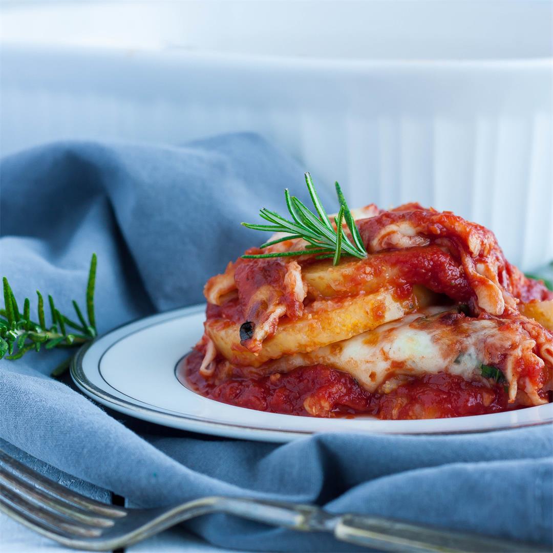 Meatless Gluten-Free Lasagna