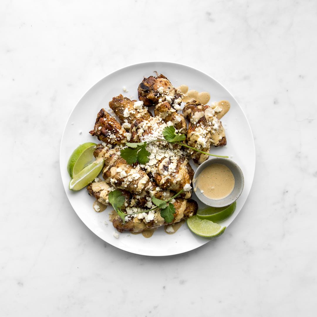 Mexican-Inspired Crispy Chicken Wings