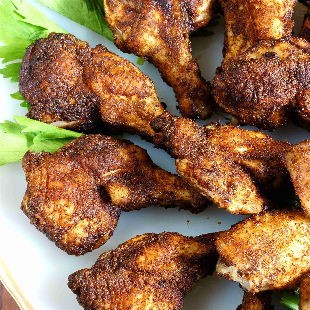 Spicy Dry Rub Chicken Wings