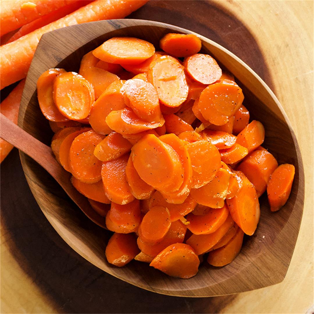 How To Make Simple Brown Sugar Glazed Carrots.