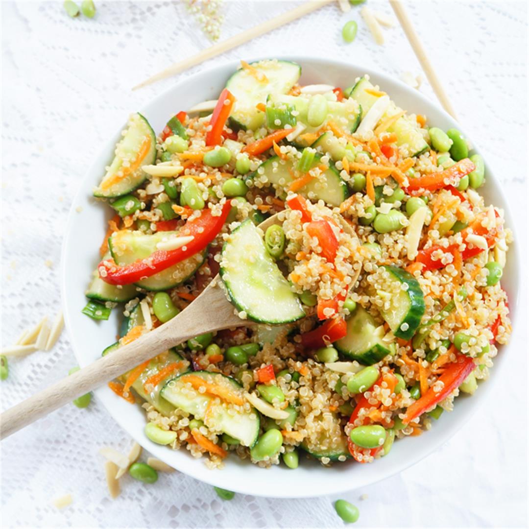 Asian Quinoa & Edamame Salad