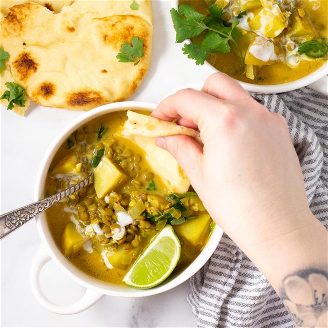 Vegan Curry Lentil Soup