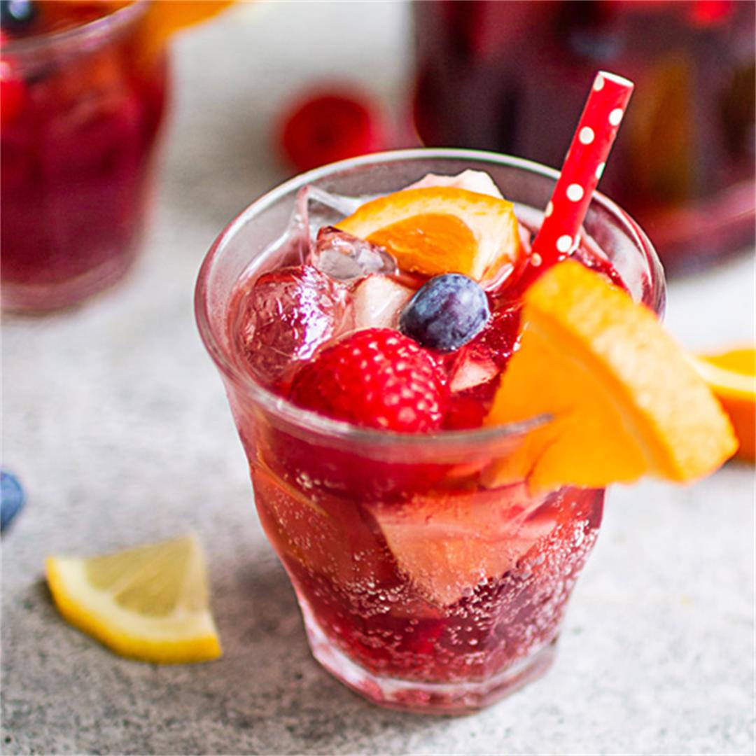 Quick and easy sangria
