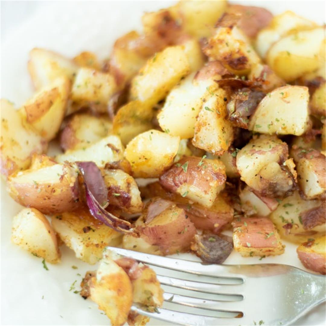 Crispy Roasted Old Bay Potatoes