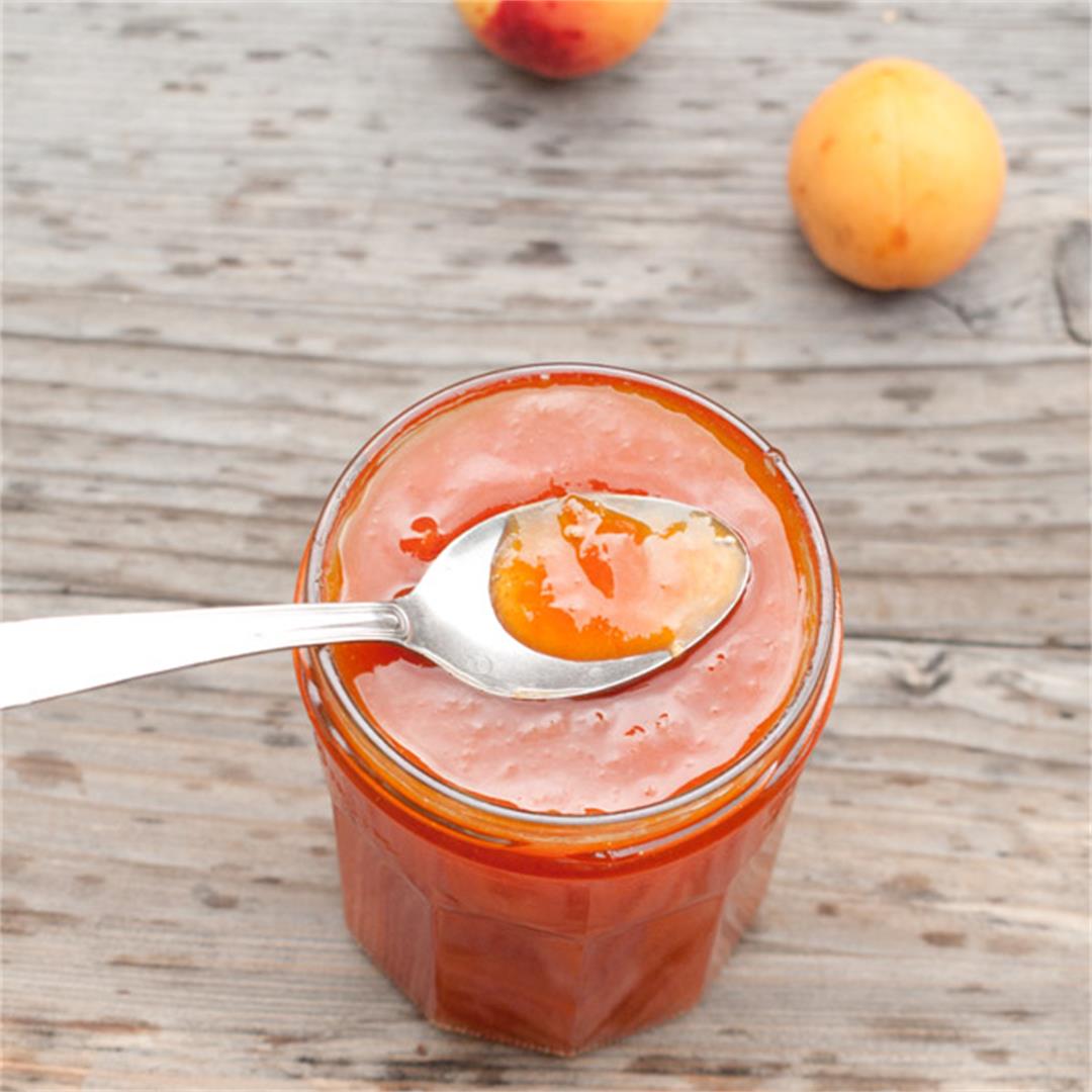 Apricot Jam Recipe {without Pectin}