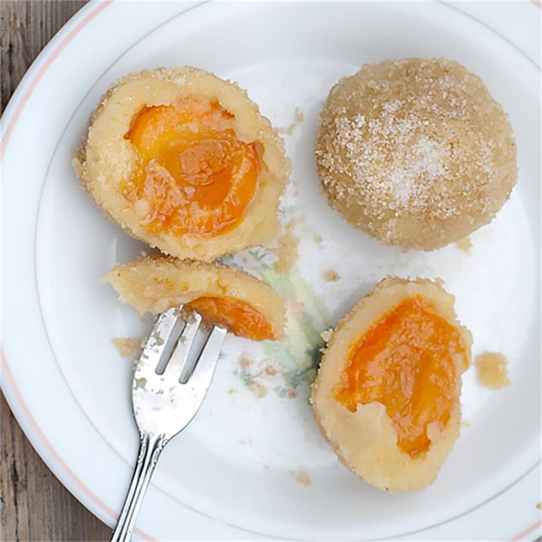 Marillenknödel Recipe (Apricot Dumplings) MasalaHerb.com