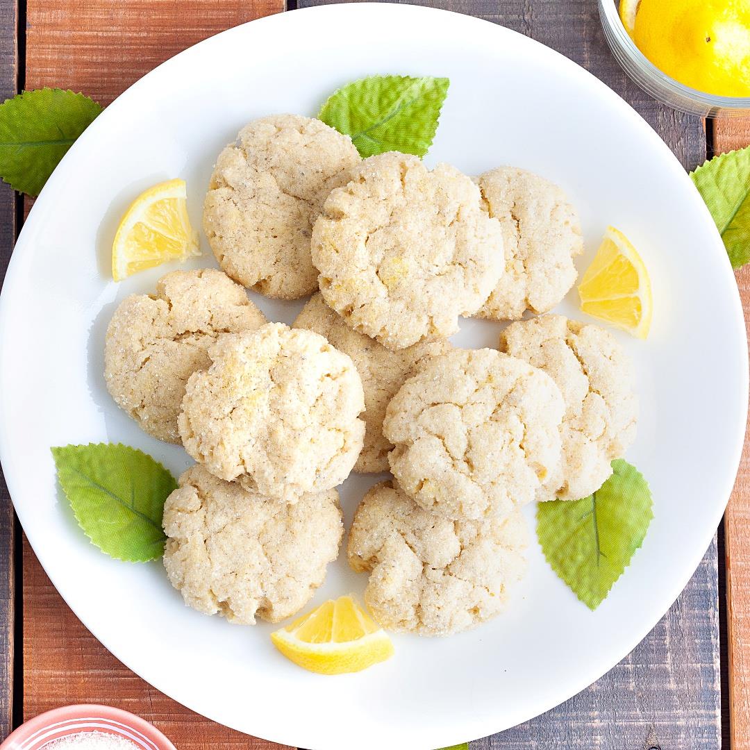 Easy Vegan Lemon Cookies