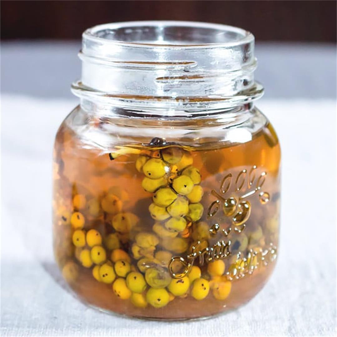How to make Green Peppercorns in Brine 🌿 MasalaHerb.com