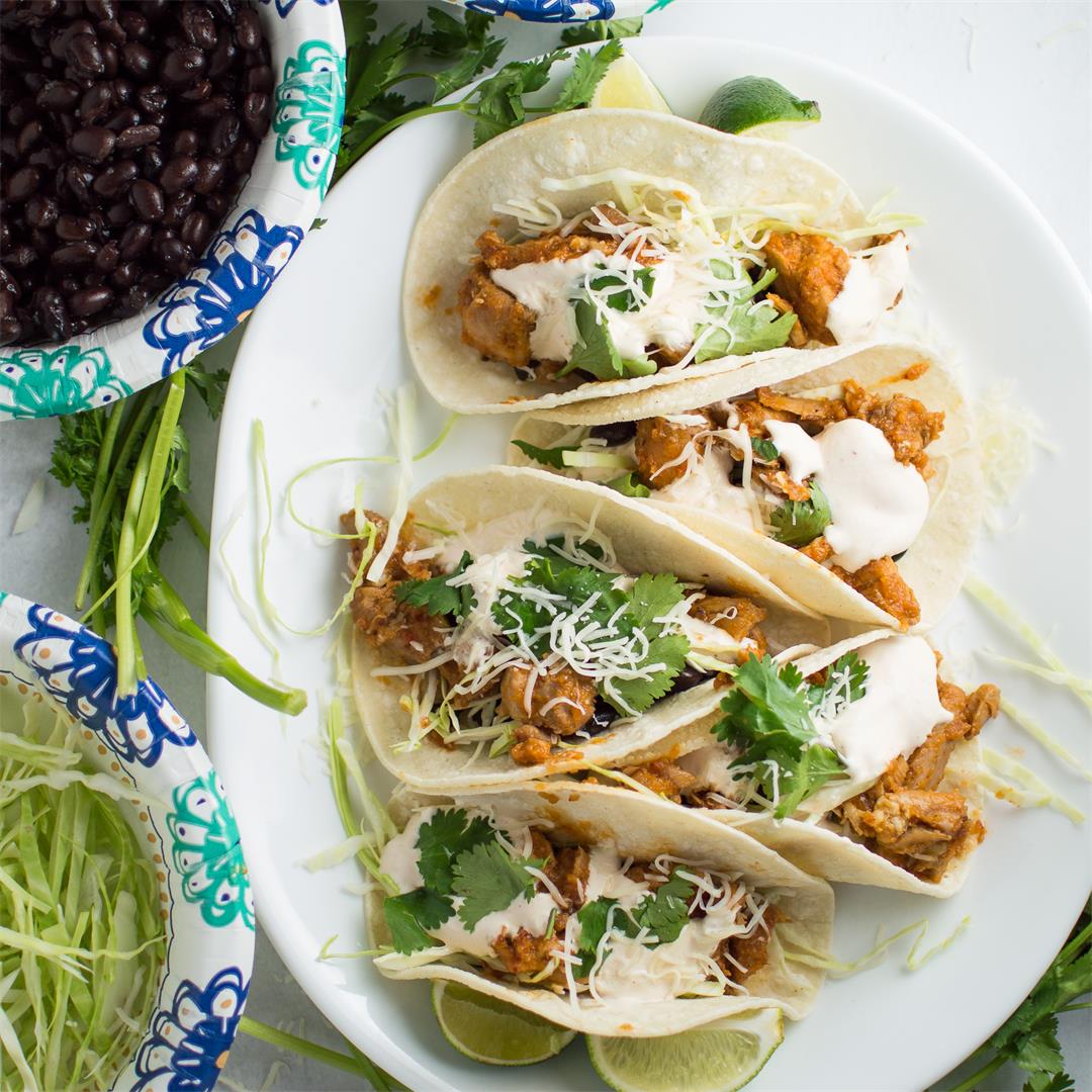 30 Minute Chipotle Chicken Tacos