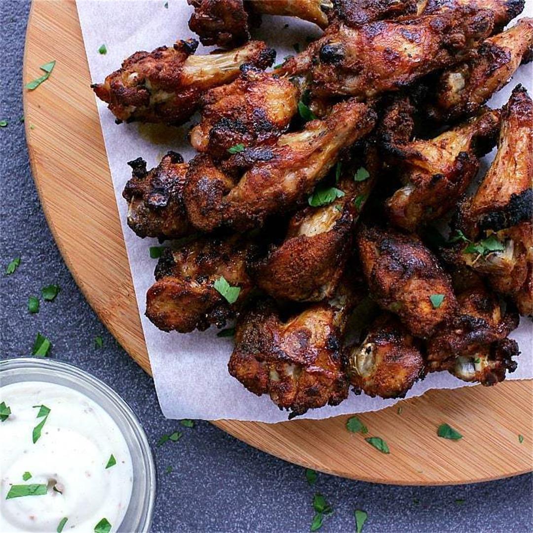 Low Carb Baked Chicken Wings with Epic Dry Rub