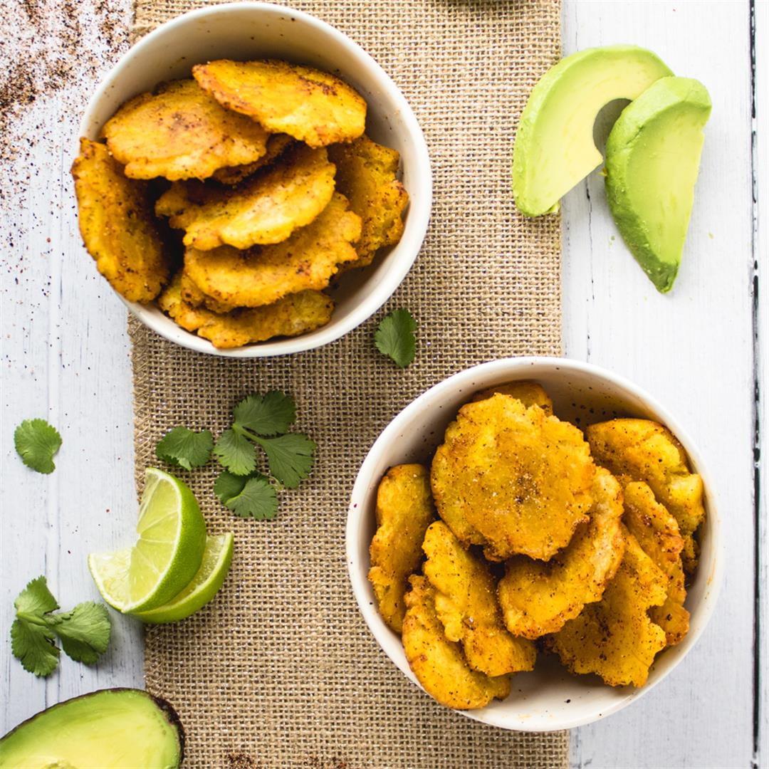 Ancho Chili & Lime Tostones
