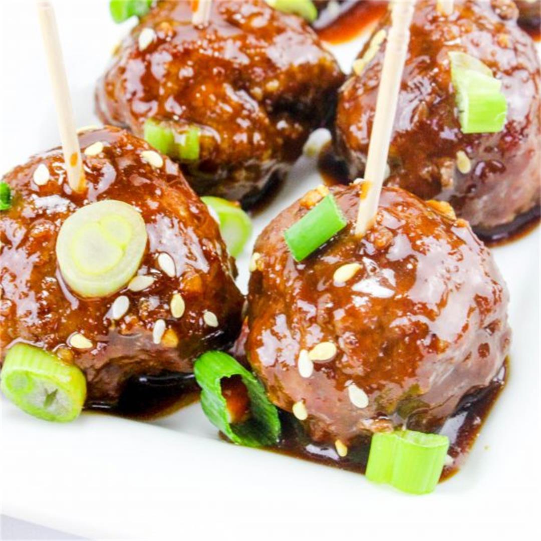Easiest Ever Asian Meatballs Recipe