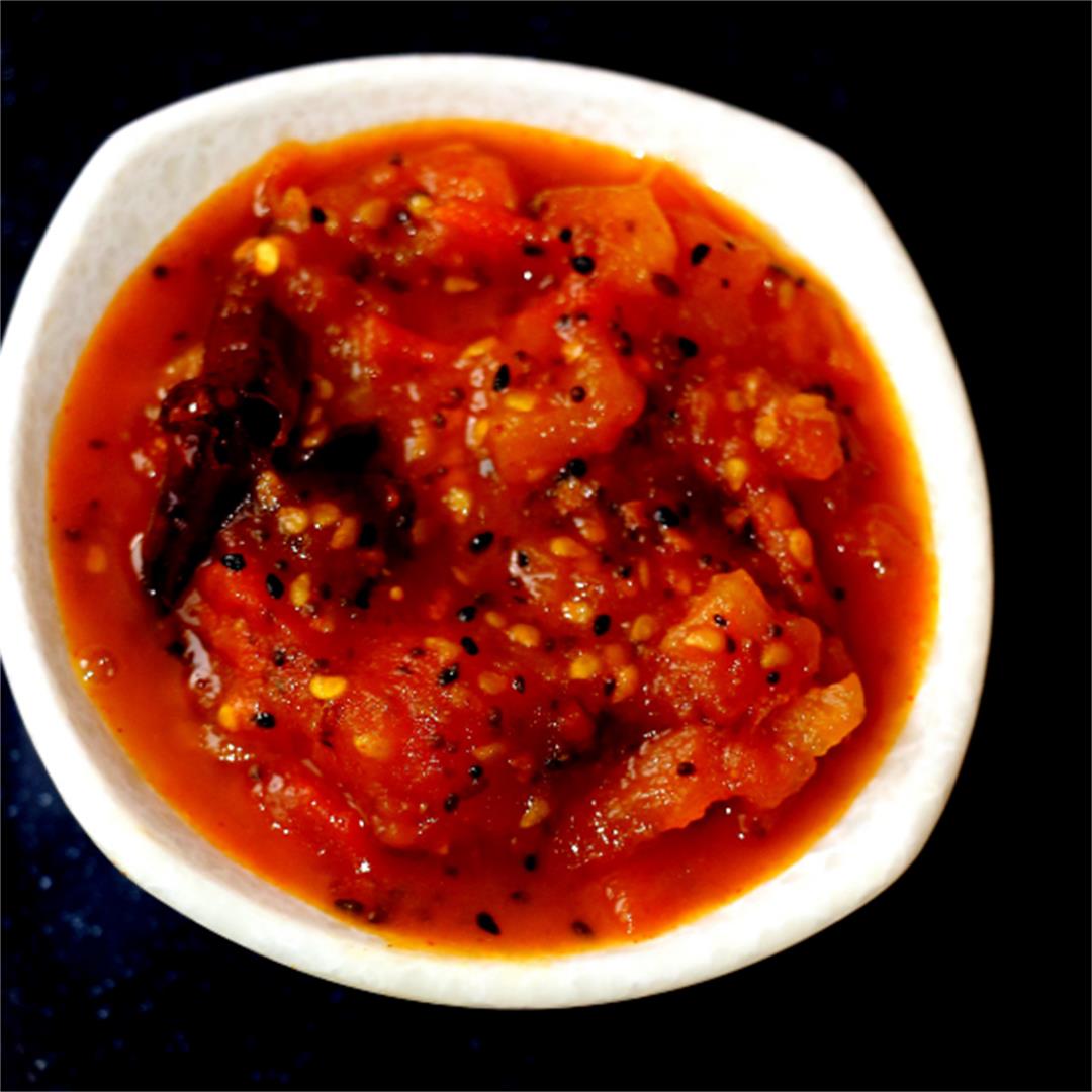 Tomato Chutney- Bengali style