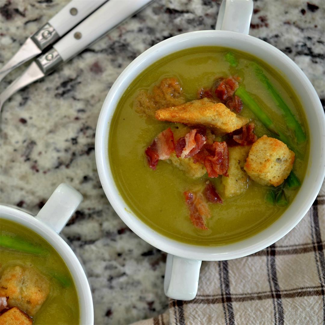 Creamy Asparagus Soup Ready in Under 30 MInutes