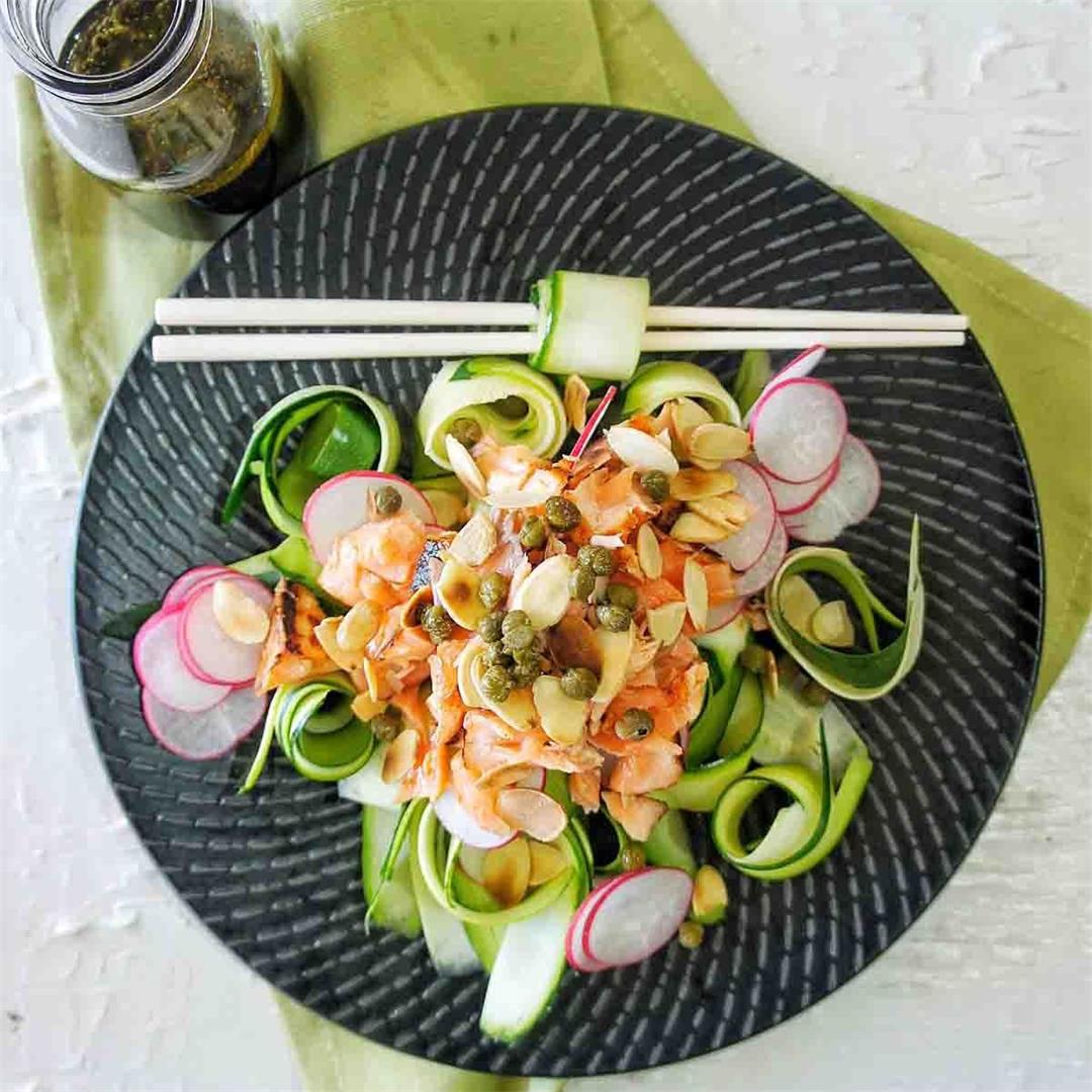 Salmon Zucchini Salad Recipe