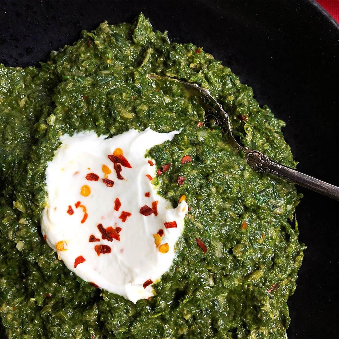 Indian-Spiced Spinach (Saag)