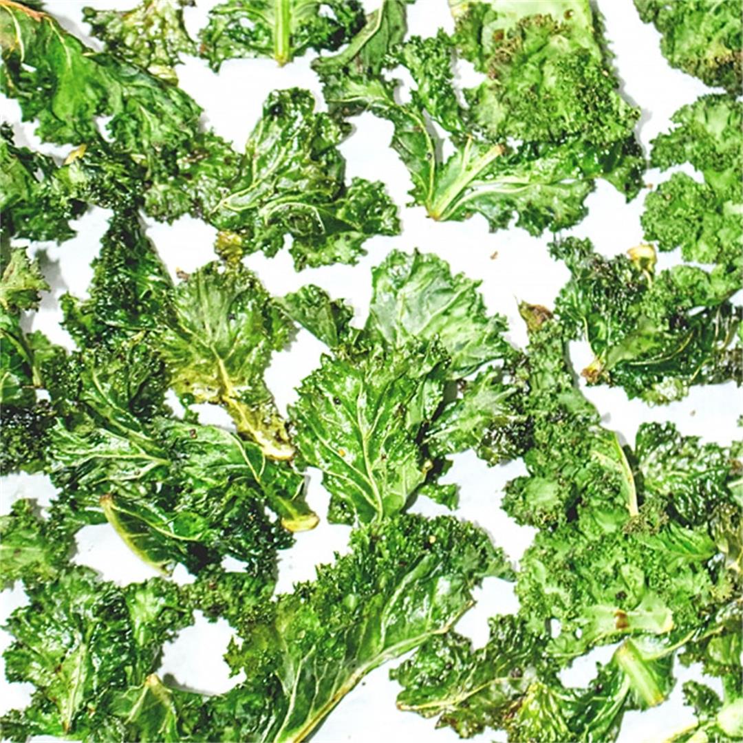 How to make Kale Chips with Balsamic flavors 🥦 MasalaHerb.com