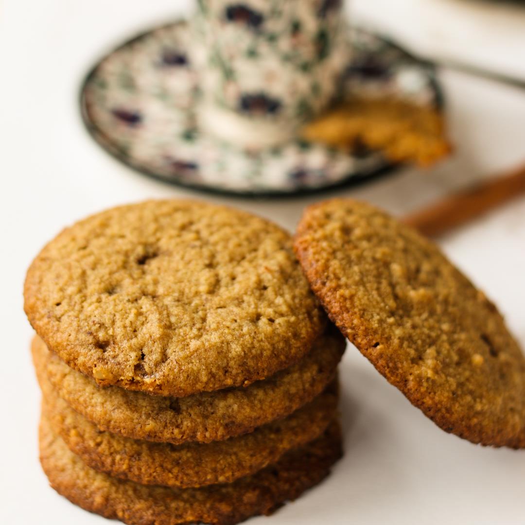 Almond and Oatmeal Cookies [Eggless & Gluten Free]