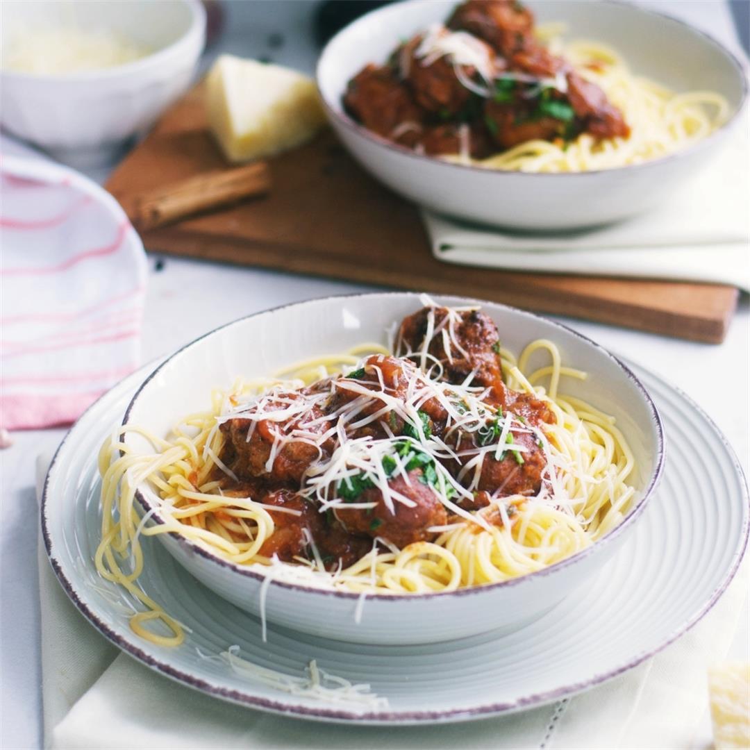 The Best Spaghetti And Meatballs