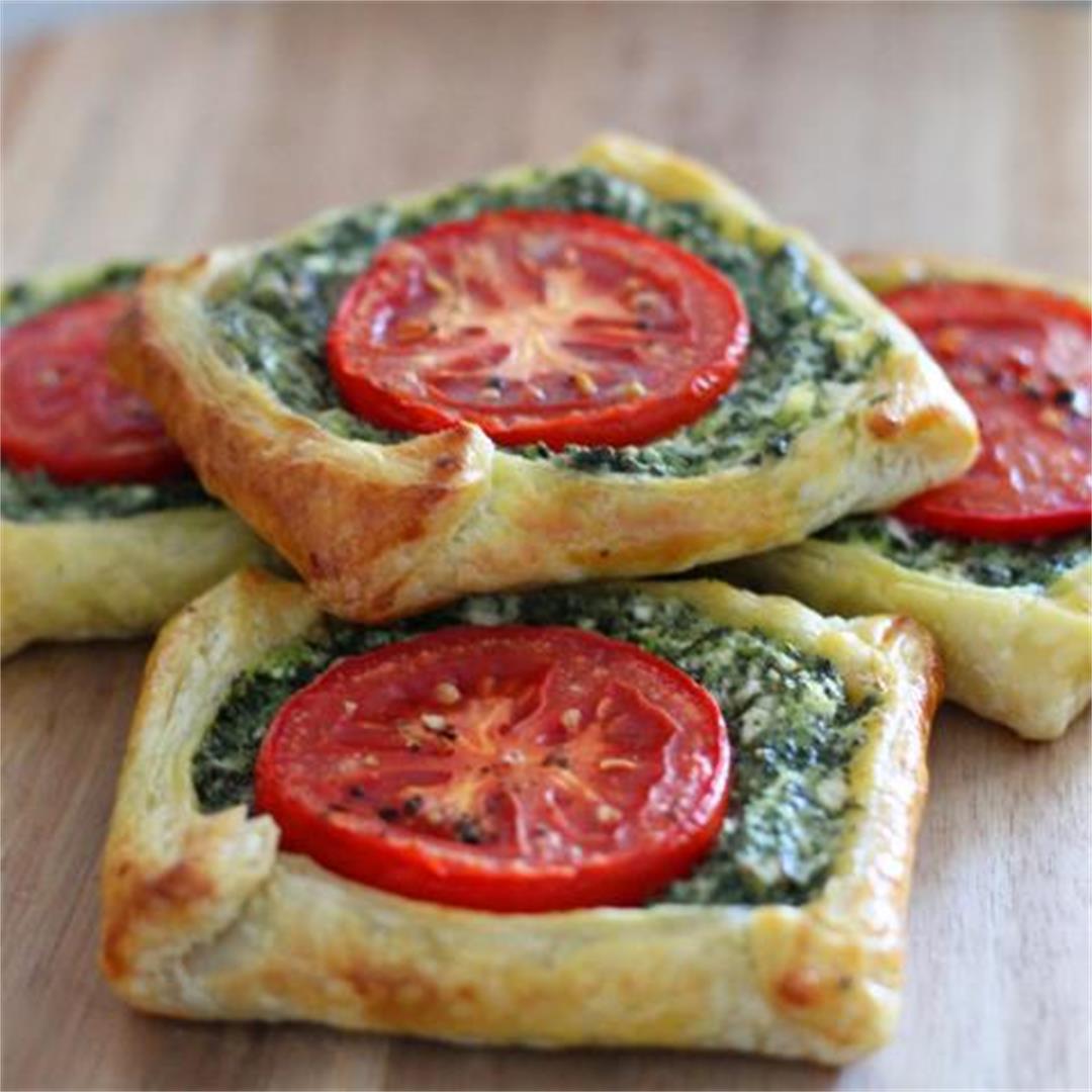 Spinach and Feta Galettes