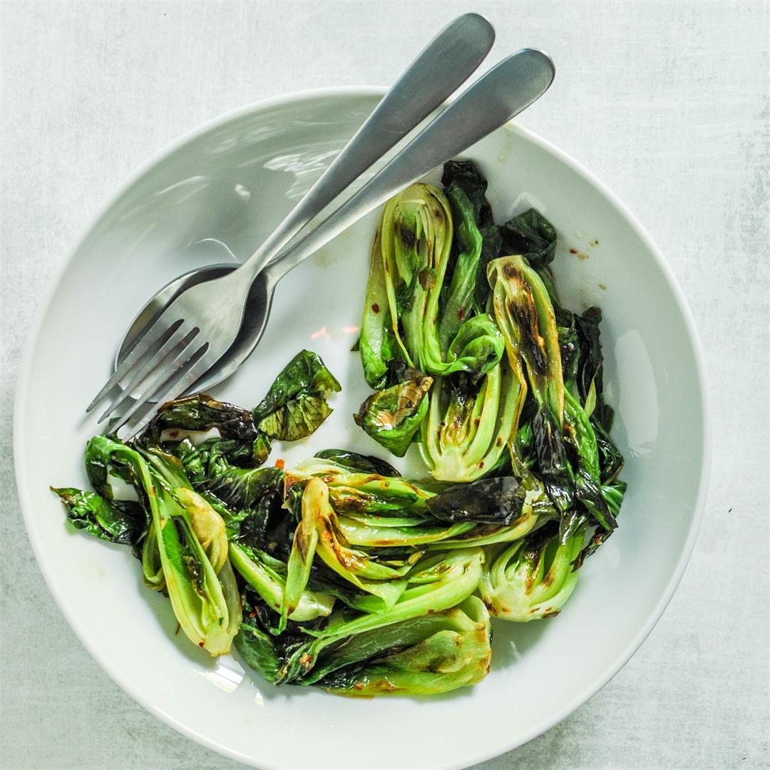 Grilled Baby Bok Choy Recipe