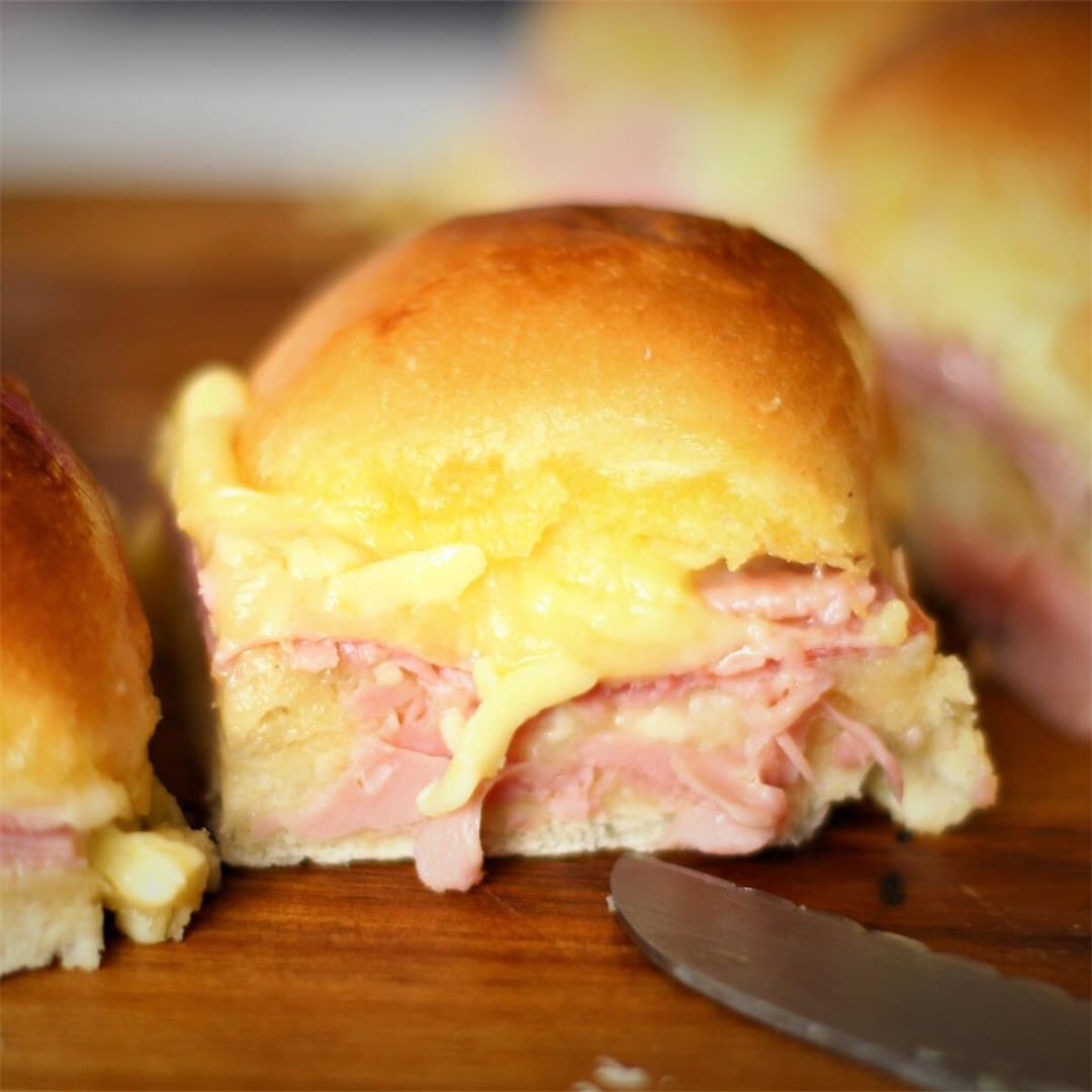 Easy Ham And Cheese Sliders