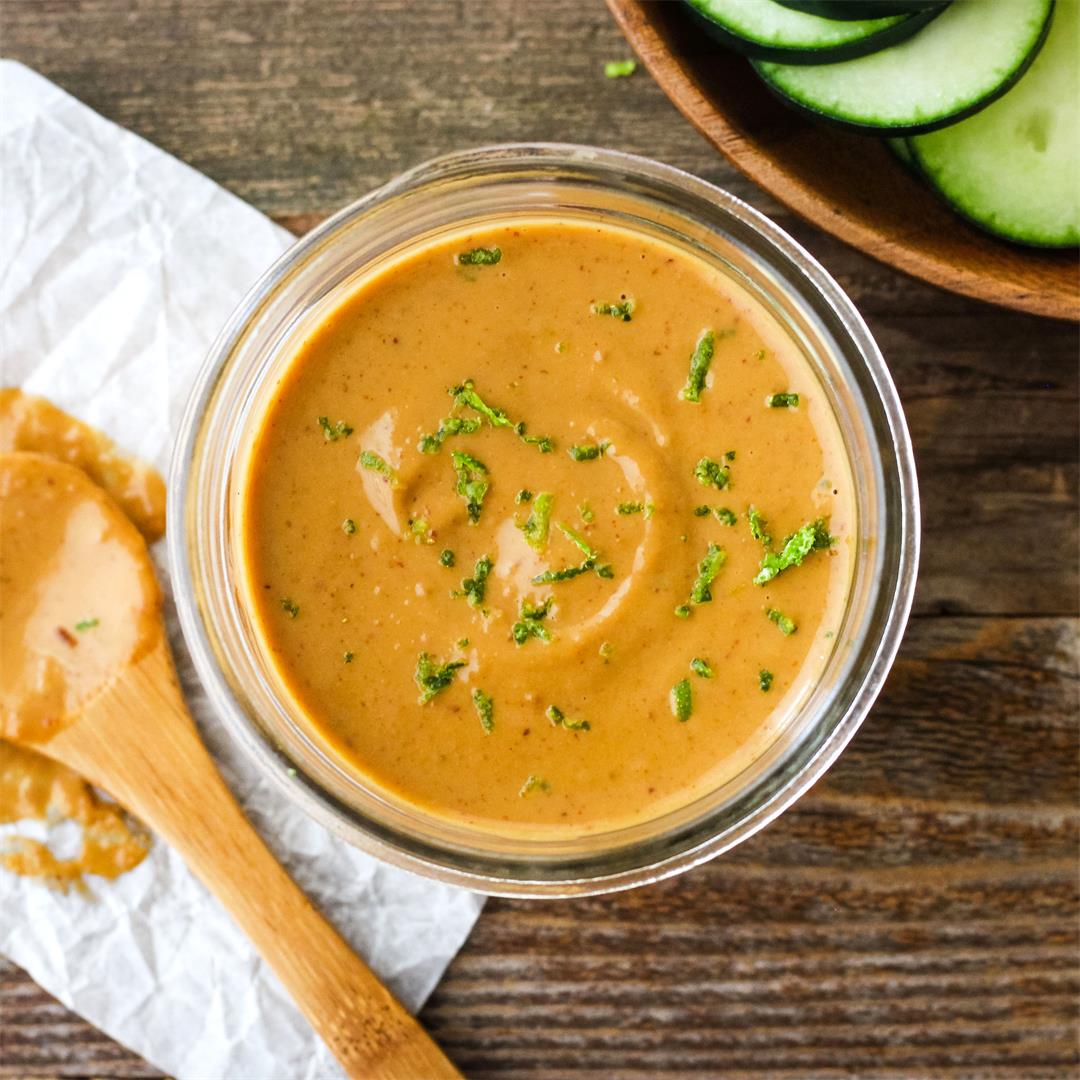 Peanut Lime Sauce For Two