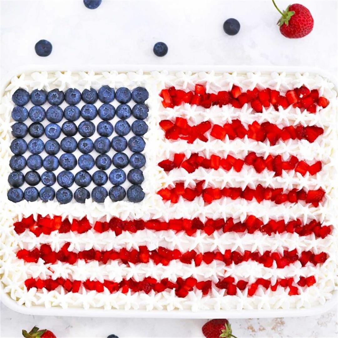 Patriotic Poke Cake Recipe