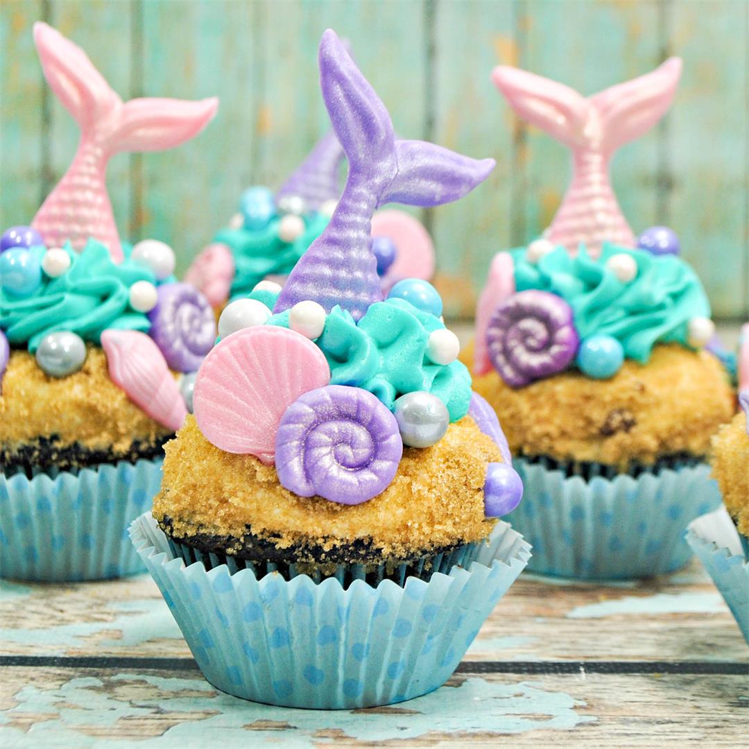Mermaid Cupcakes Recipe