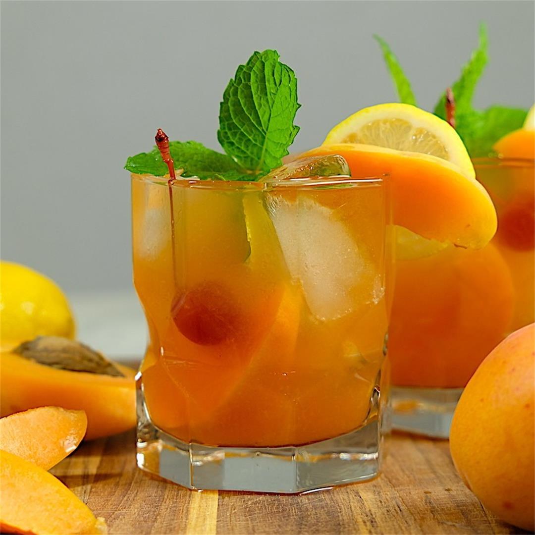 Apricot Bourbon Smash