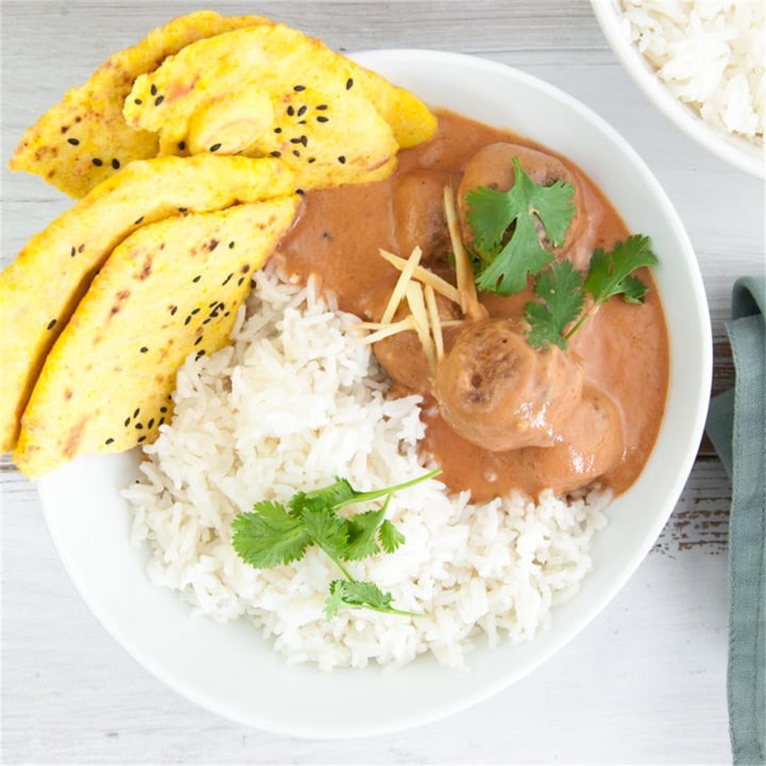 Vegan Falafel Curry Recipe