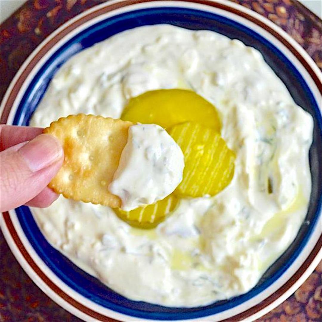 Easy Pickle Dip - Jeanie and Lulu's Kitchen