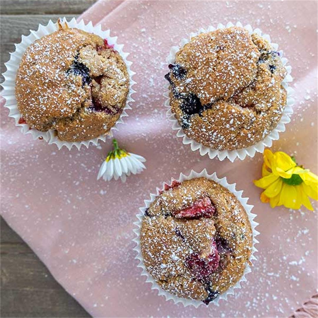 Gluten-Free Triple Berry Muffin