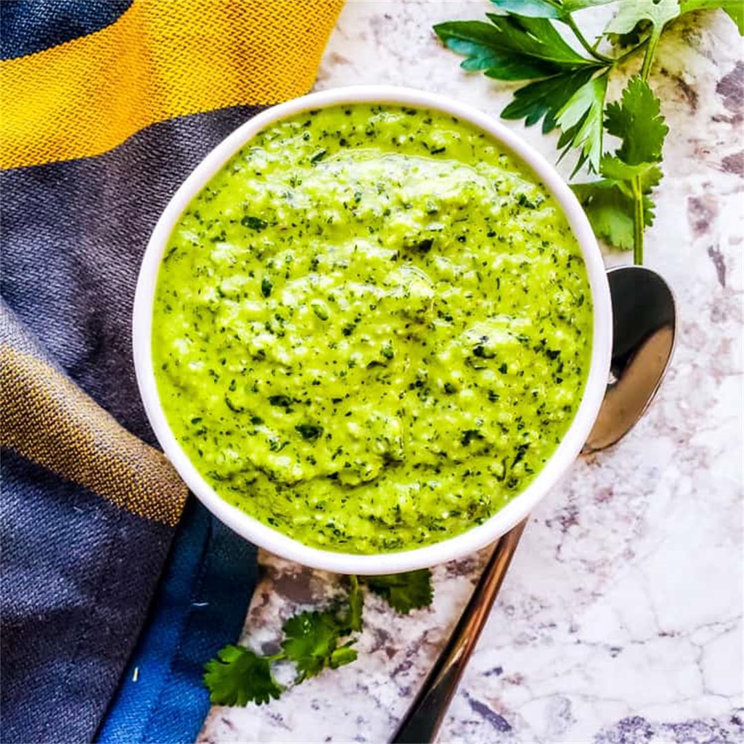 Easy Chimichurri Sauce for Grilled Meats and Veggies