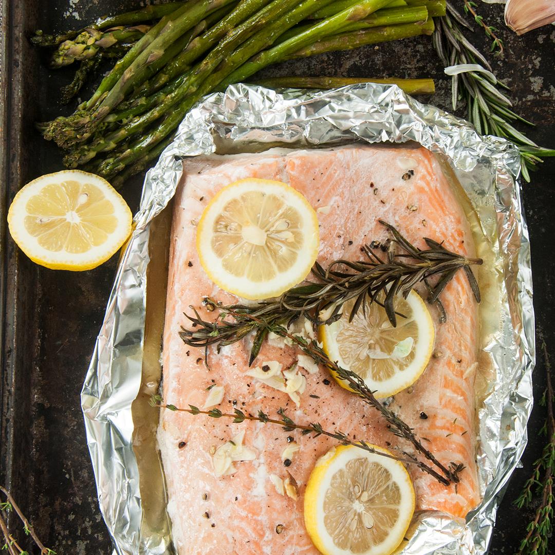 Foil Packet Grilled Salmon Recipe