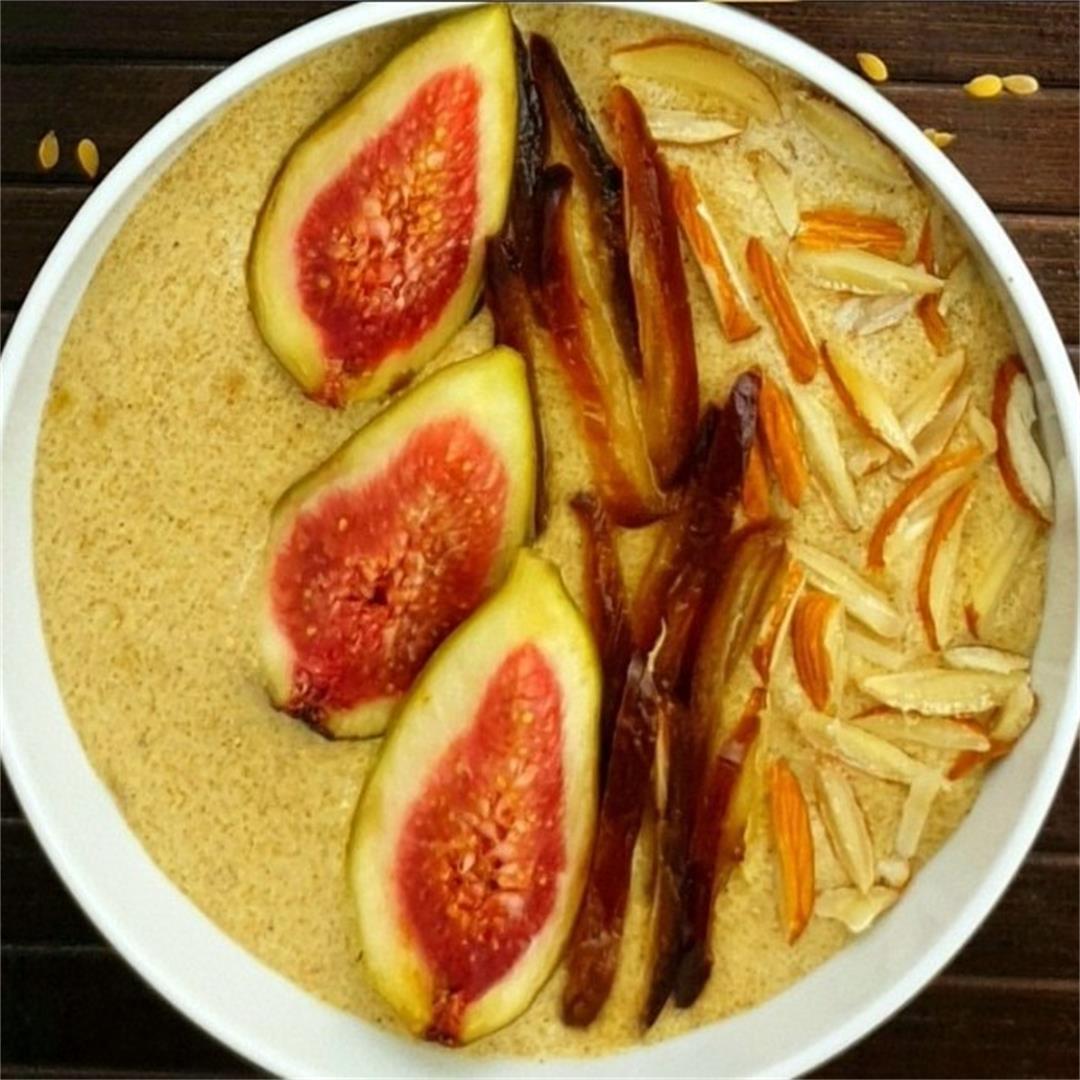 Flaxseed Porridge (Vegan & Low carb)
