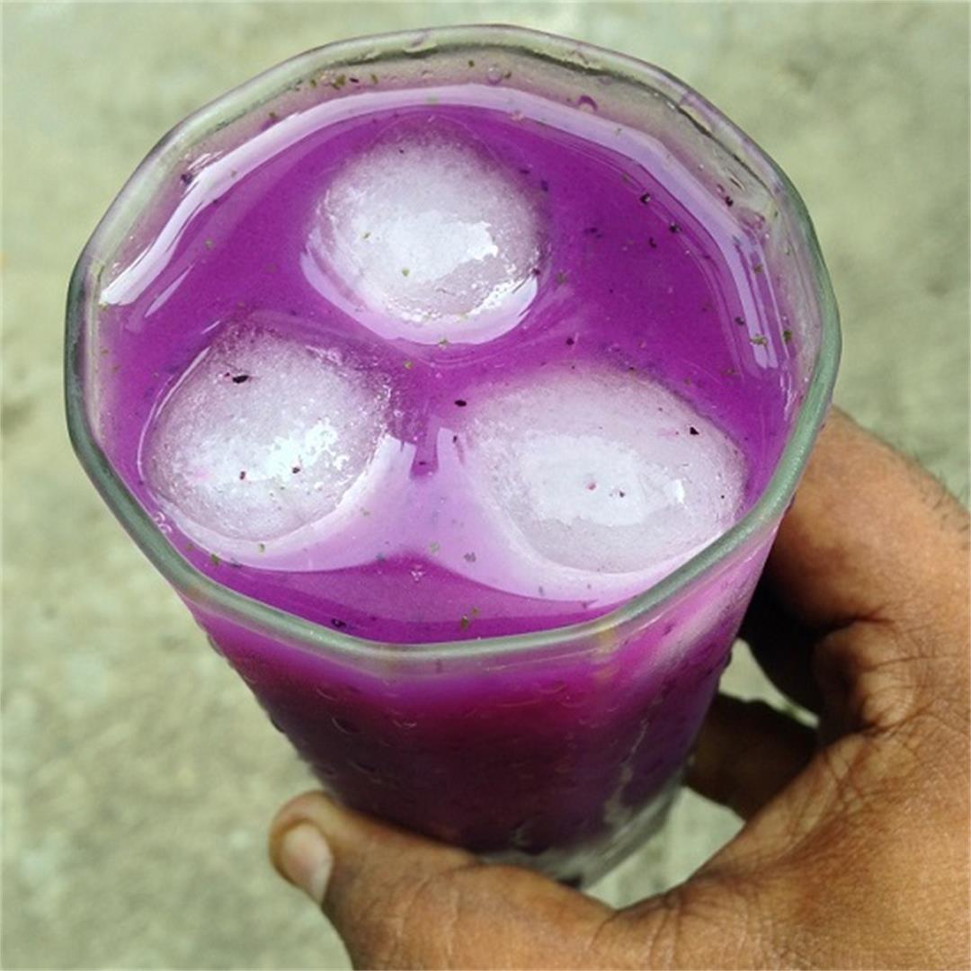 Very delicious jamun sharbat, Black plum juice for summer