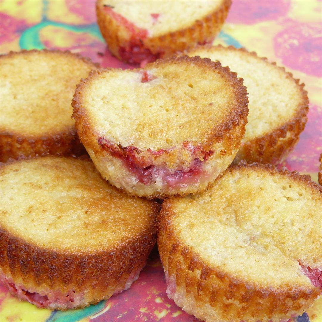 Strawberry muffins easy recipe