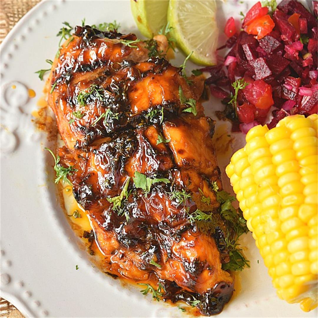 The Best Grilled Cilantro Lime Chicken {of All Time}