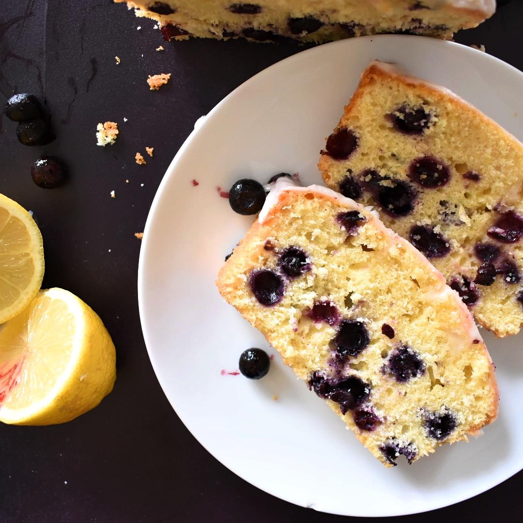 Lemon & Blueberry Cake • Fabulous Family Food by Donna Dundas