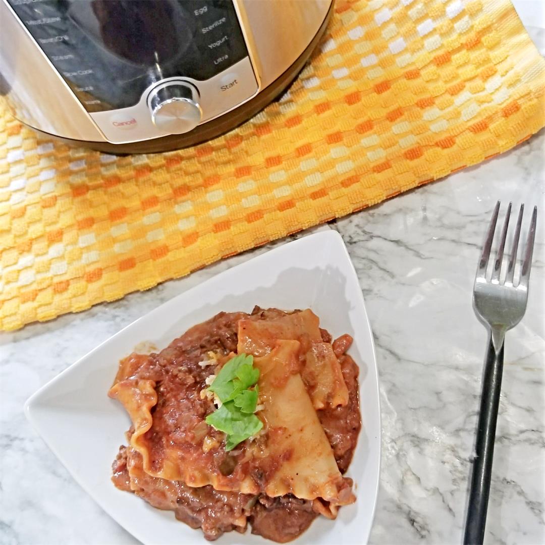 Instant Pot Lazy Taco Lasagna