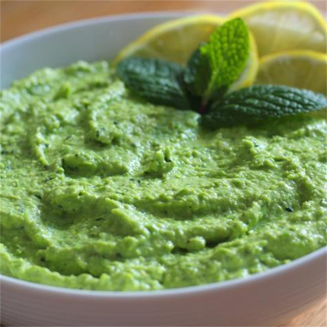 Easy Pea and Mint Dip