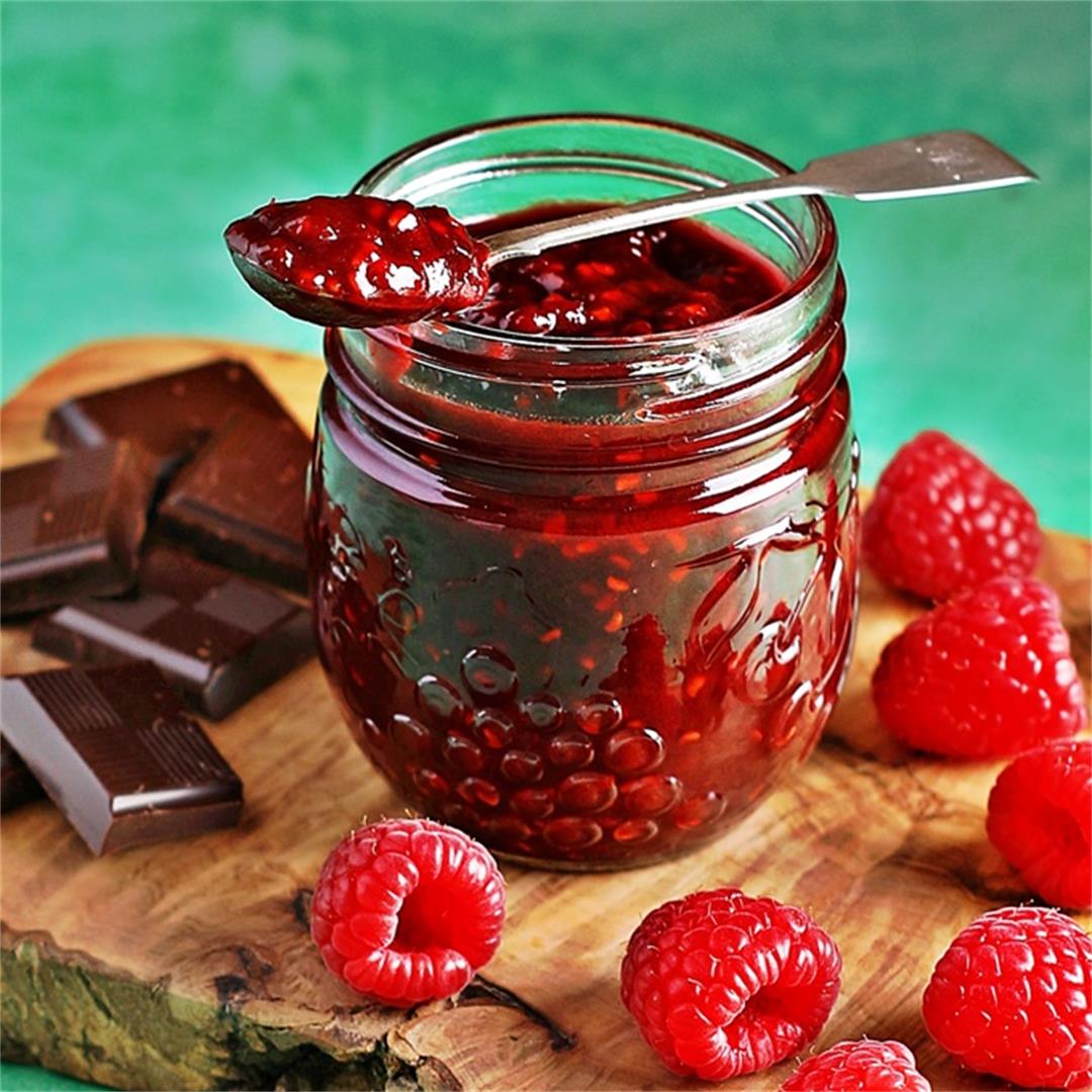 Raspberry & Chocolate Jam