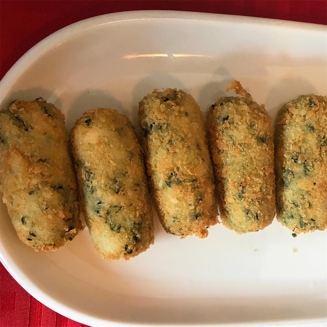 Spinach and Cheese rolls