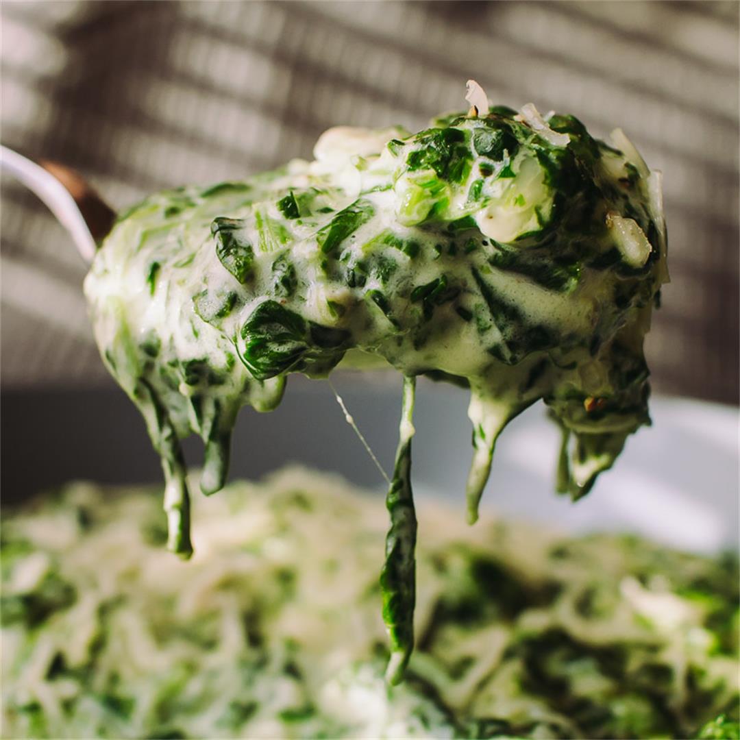 Low Carb Creamed Spinach