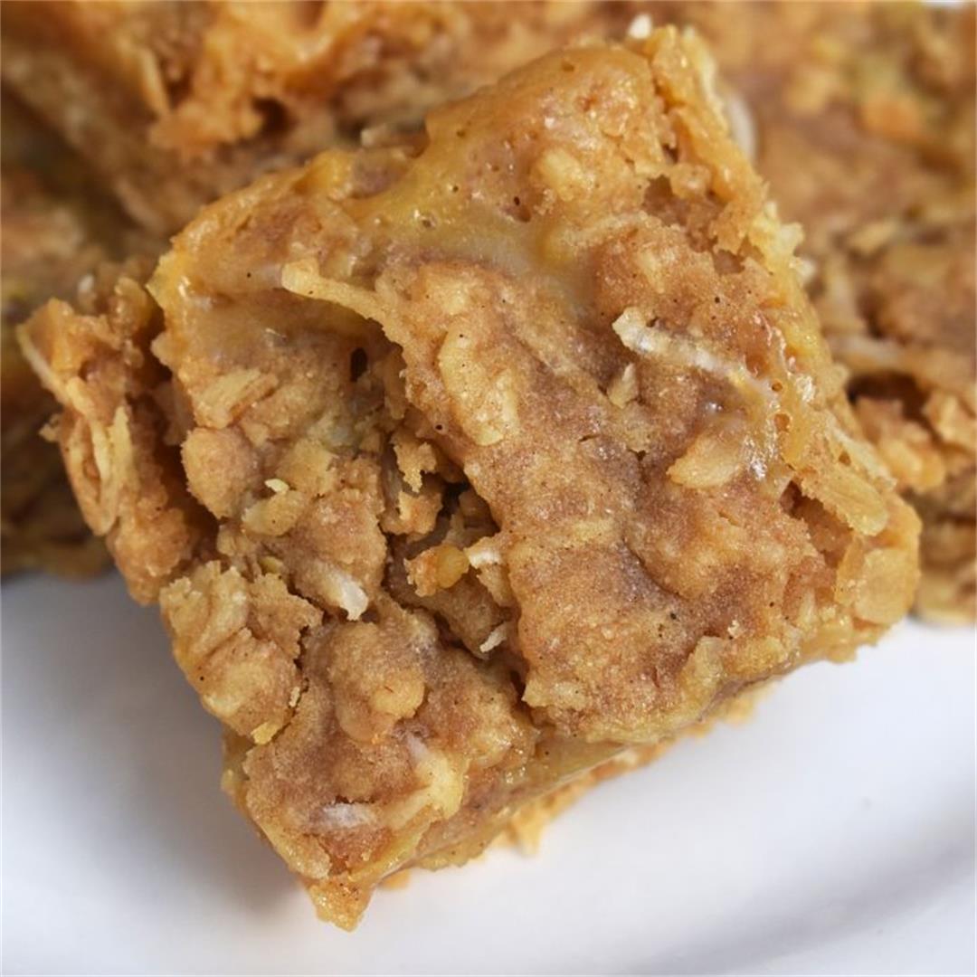 Cookie Butter Oatmeal Bars