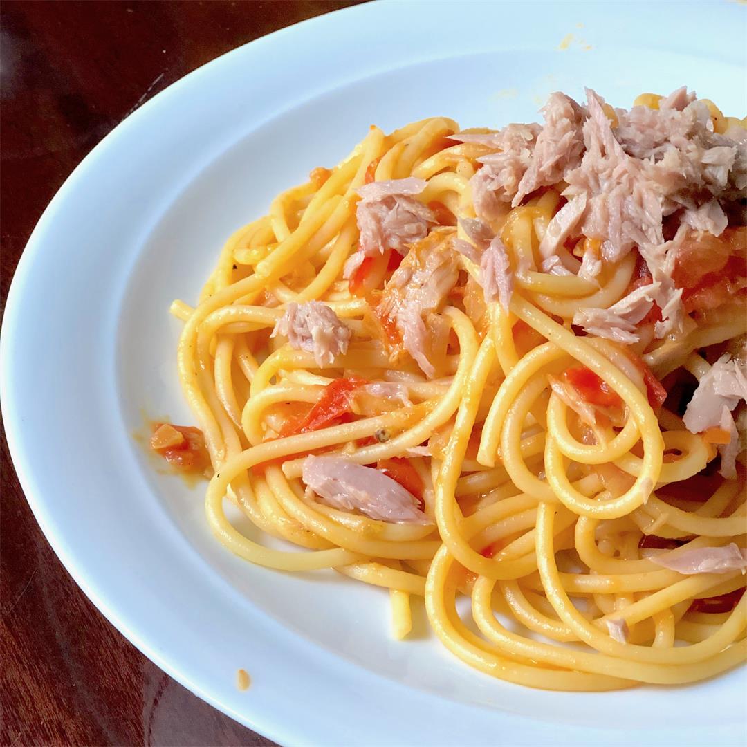 Spaghetti with Tuna - Spaghetti al Tonno